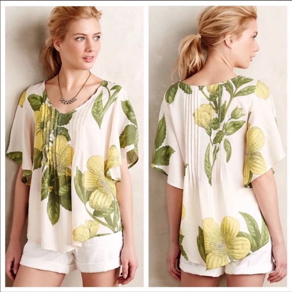 Anthropologie Tops - Anthropologie Maeve maya peasant top